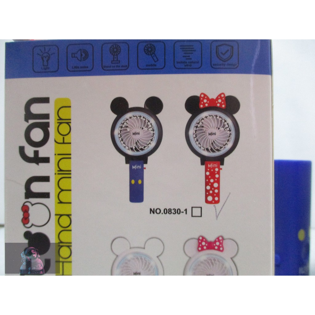 Kipas USB Mickey Mini 0830-1