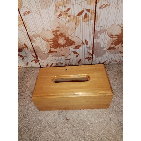 tempat tisu,tempat tisu kayu
