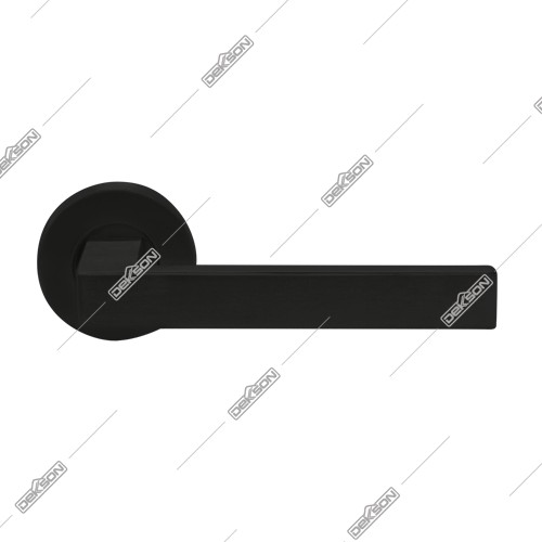 DEKKSON - GAGANG PINTU HITAM/LEVER HANDLE DEKKSON LHTR 0822 SQ BLACK