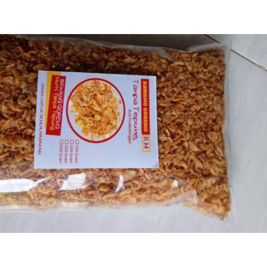 

BAYAR DITEMPAT✔️Bawang Goreng Tanpa Tepung 250gram|SQ5