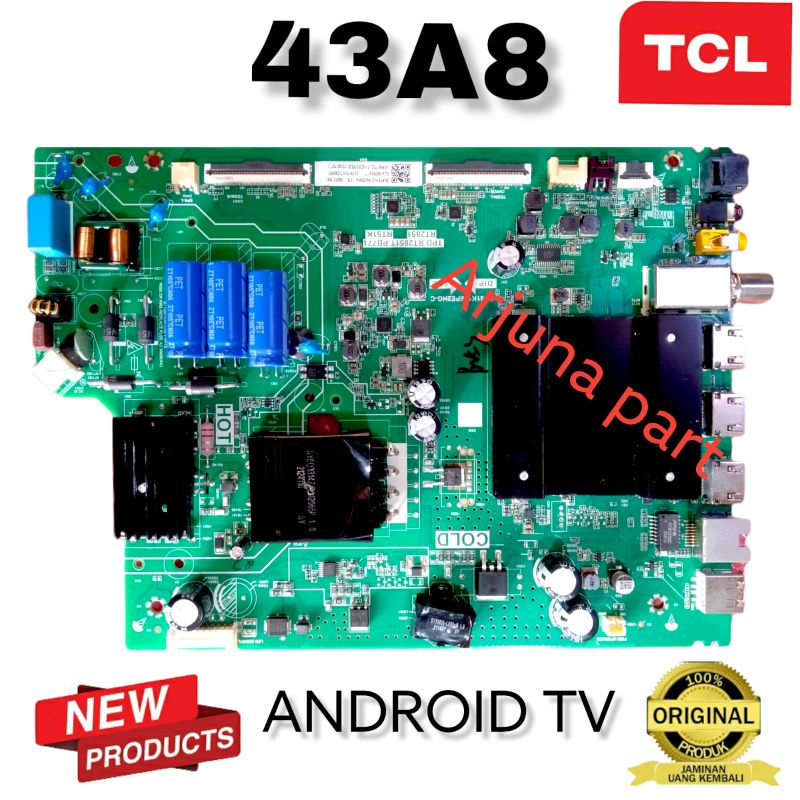Mainboard TV TCL 43A8 / MB TV TCL 43A8 / MB TCL 43A8 / MB 43A8 / TCL 43a8 / motherboard / modul / me