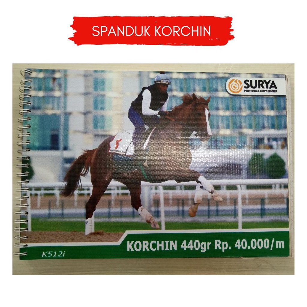 Cetak Custom Banner/Spanduk Bahan Korchin 440 gr