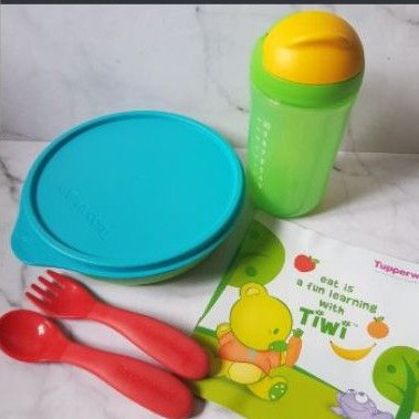 Sale TUPPERWARE TIWI KIDZ - 1 set alat makan anak