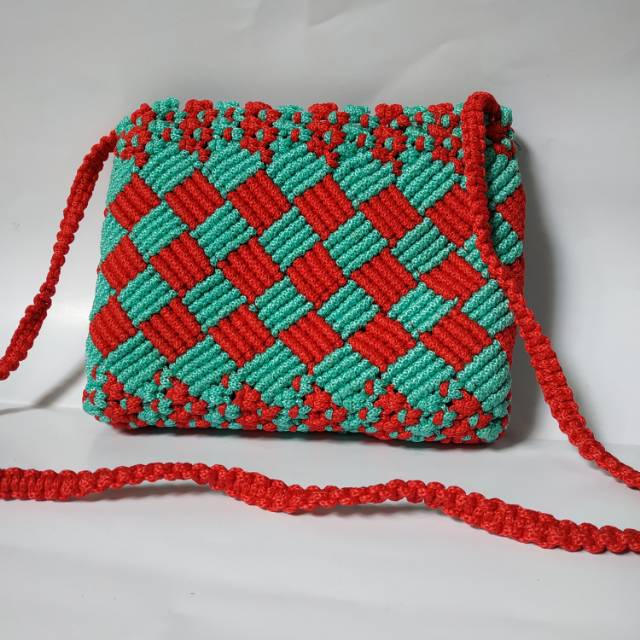 Tas rajut tali kur