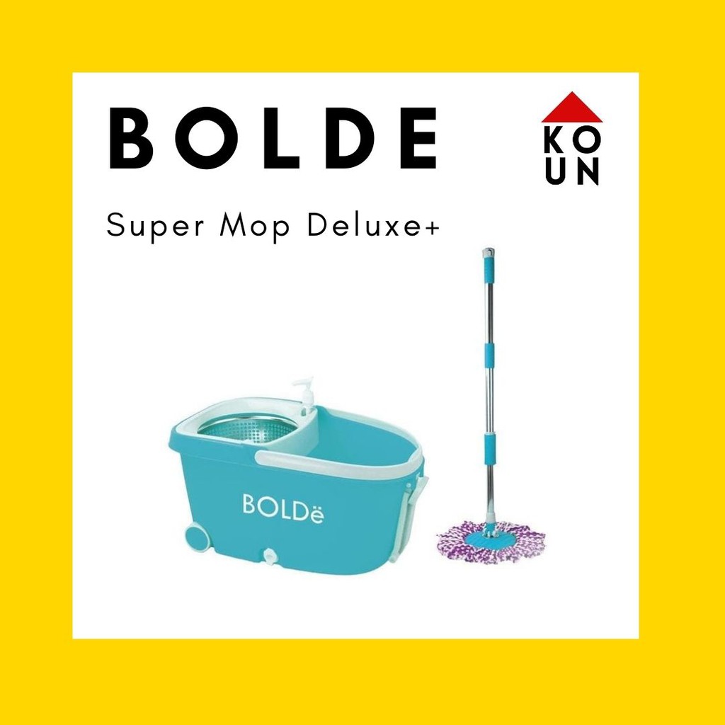 (COD READY) Bolde Super Mop Deluxe + / Bolde Super Mop Deluxe Plus / Kain Pel Bolde / Pel Otomatis B