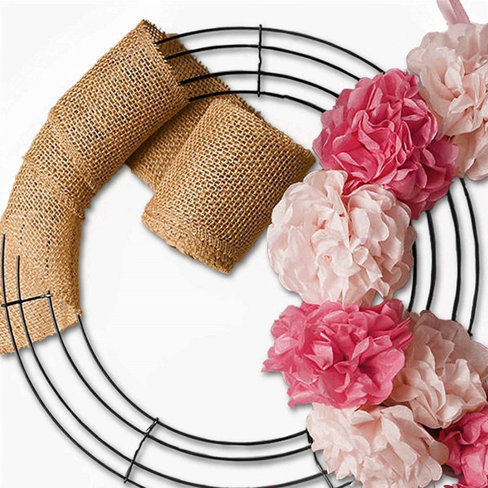 Solighter Ring Besi DIY Handmade Gantung Hoop Tahan Lama