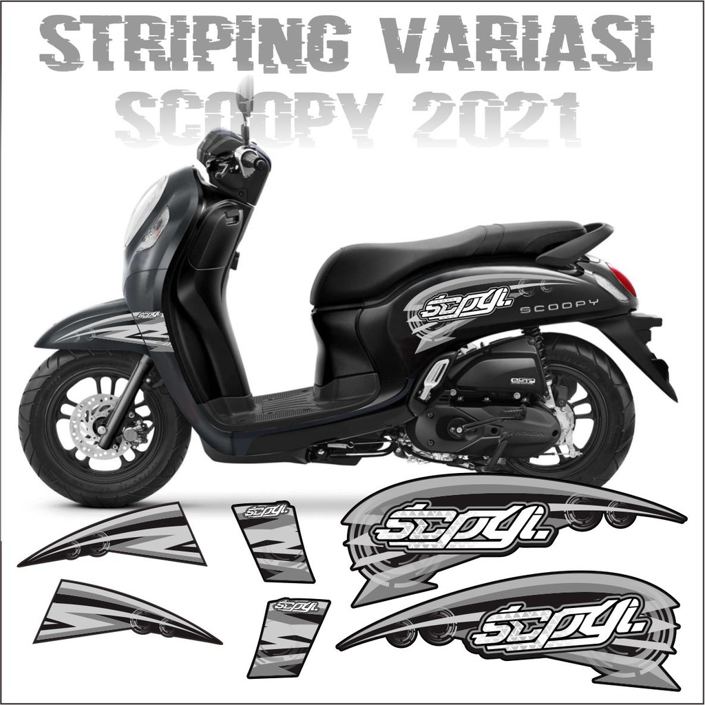 Harga Striping Scoopy Variasi Terbaik Aksesoris Sepeda Motor Otomotif Juli 2021 Shopee Indonesia