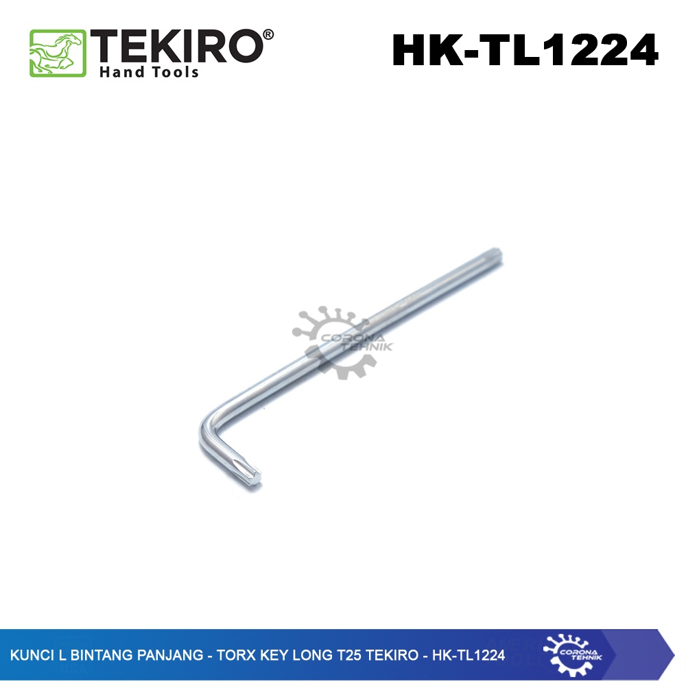 Tekiro - HK-TL1225 - Kunci L Bintang Panjang - Torx Key Long T27