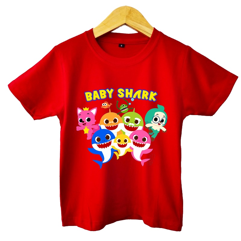 Kaos anak Baby Shark 10.0