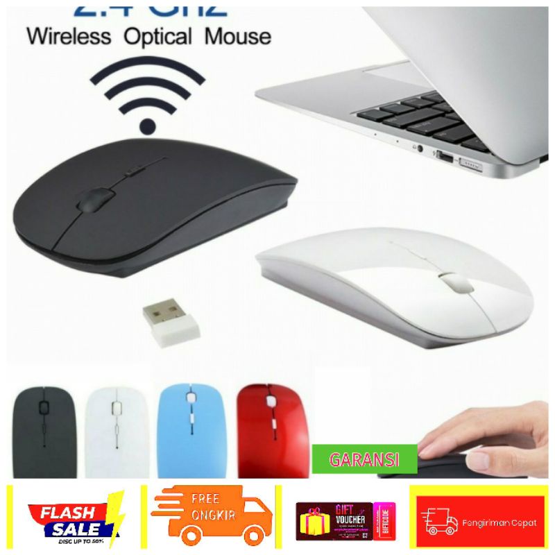 Mouse Wireless 2.4 ghz Terjamin