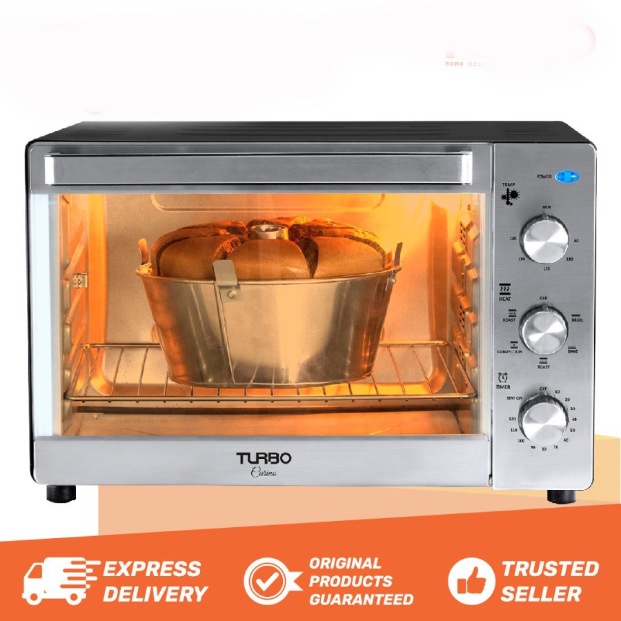 Turbo Carino Oven Toaster 38L EHL5180 Original Garansi Resmi 3 Tahun