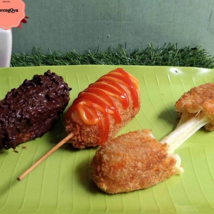 

MALL CORNDOG MOZARELLA LUMER ISI 3 PCS terbaru