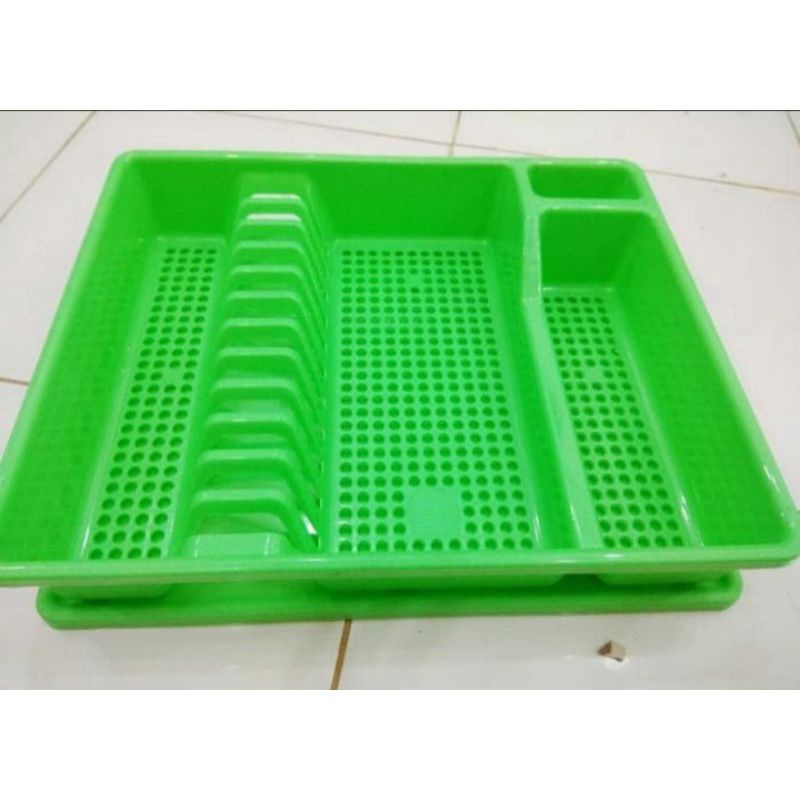 RaK tempat tirisan piring/rak piring plastik