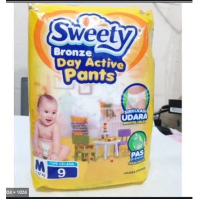 Popok Sweety Bronze Day active pants M 9S