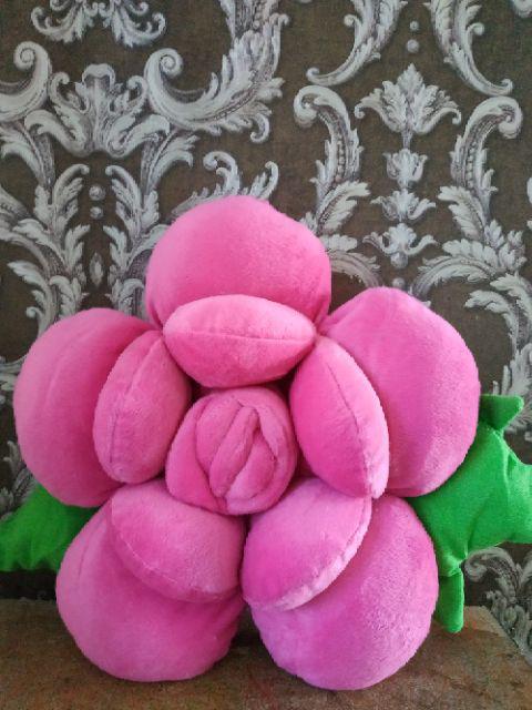 Grosir Bantal Bunga Mawar Murah