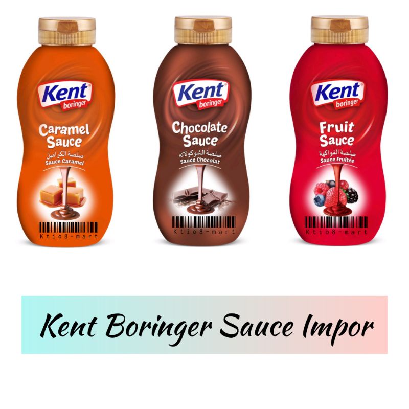 

Kent Boringer Sauce Syrup Chocolate/ Caramel/ Fruit/ Import