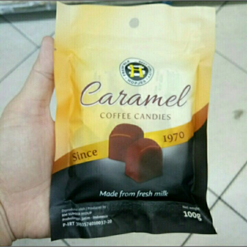 

Hopjes Caramel Coffee Candies 100gr