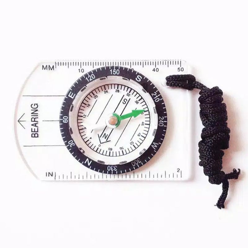 Kompas Mini Professional/ Compass Scale Ruler Outdoor Hiking