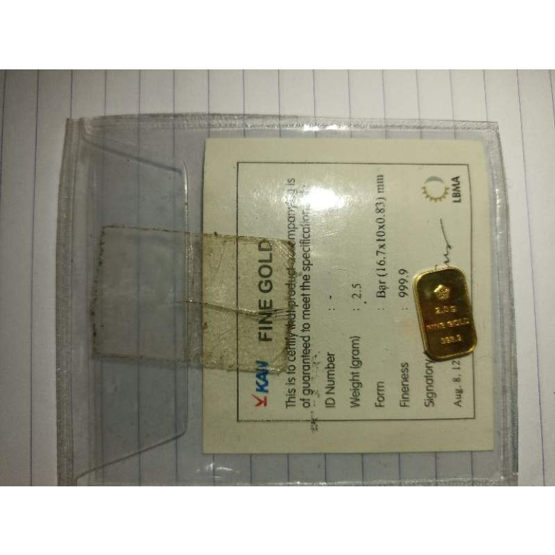 Antam Retro 2,5 Gram