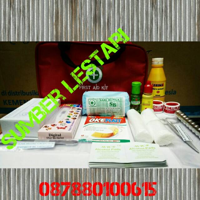 Dompet first aid kit isi first aid kit bag pouch travel tas obat murah