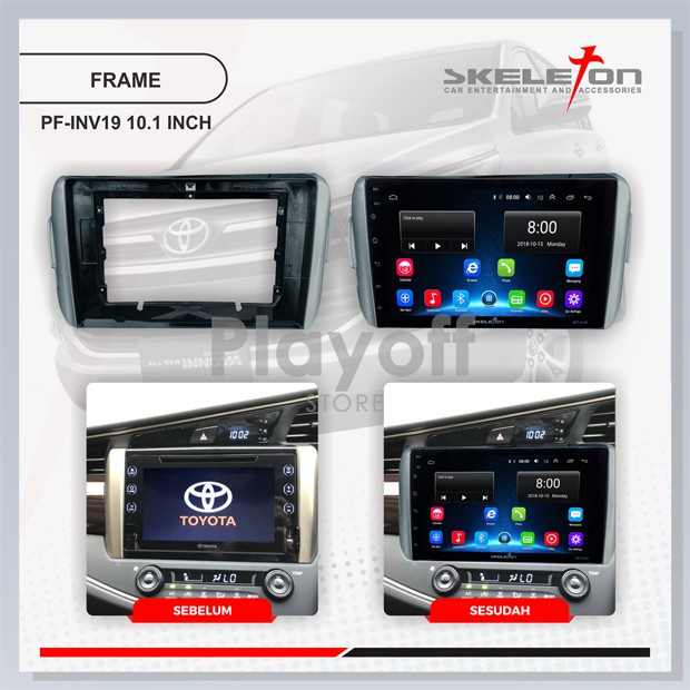 Frame Head Unit Mobil Innova Reborn 9 dan 10 inch