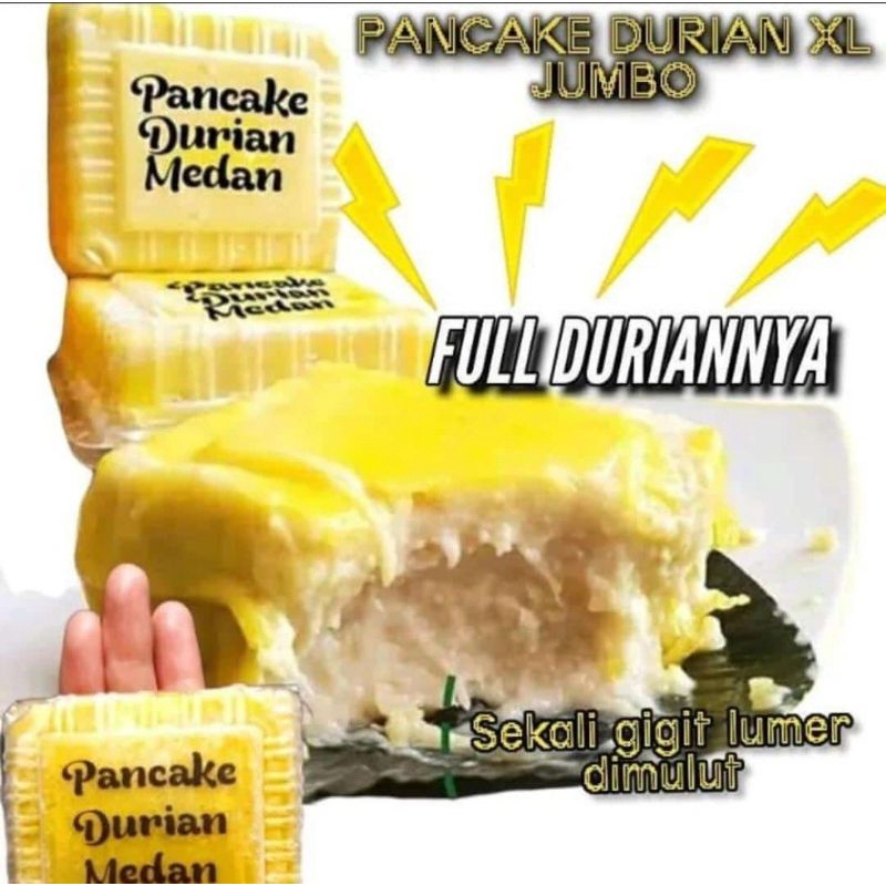 Jual Pancake Durian Medan Pancake Durian Jumbo Shopee Indonesia