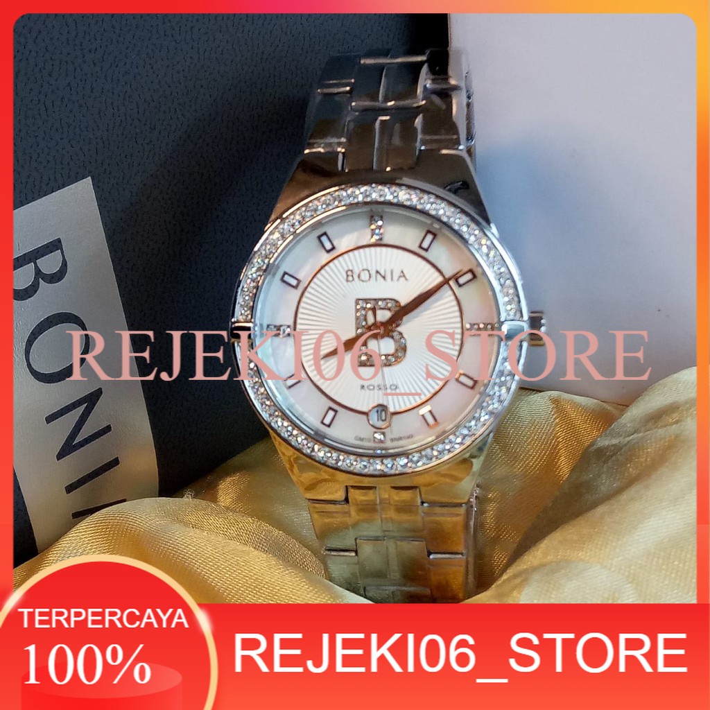 Jual Jam Tangan Wanita Bonia Rosso BNR140-2312s Original Garansi 1 Tahun