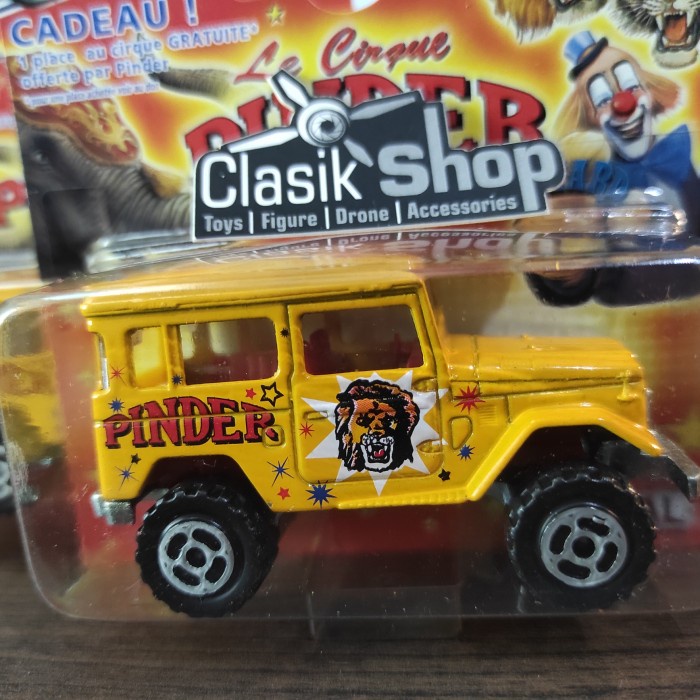 READY Majorette Toyota Land Cruiser Tlc Pinder 428 Rare DISKON