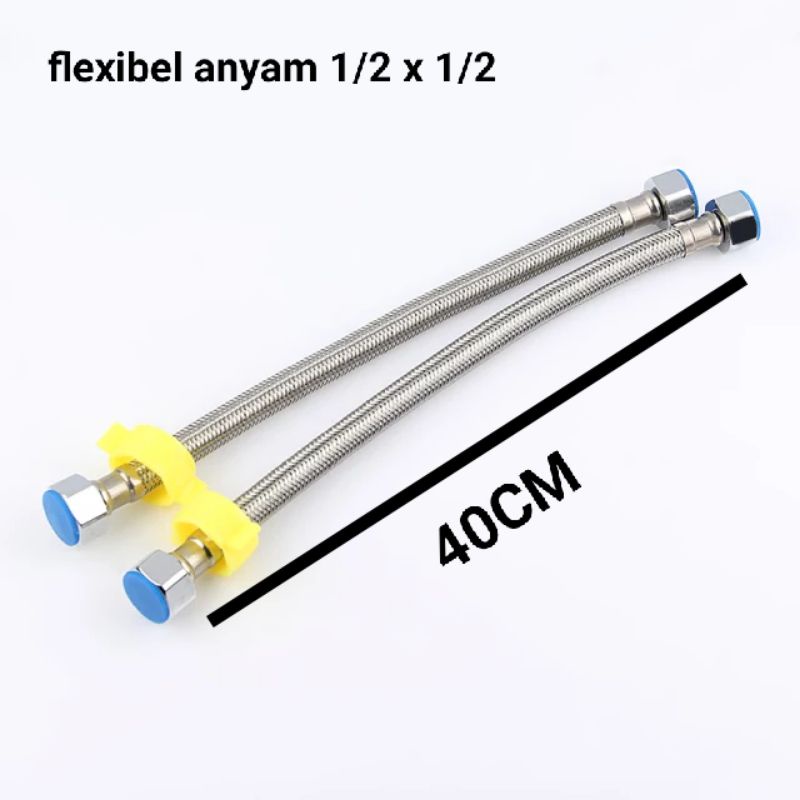 selang flexibel anyam/selang closet dan wastafel/flexibel water heater