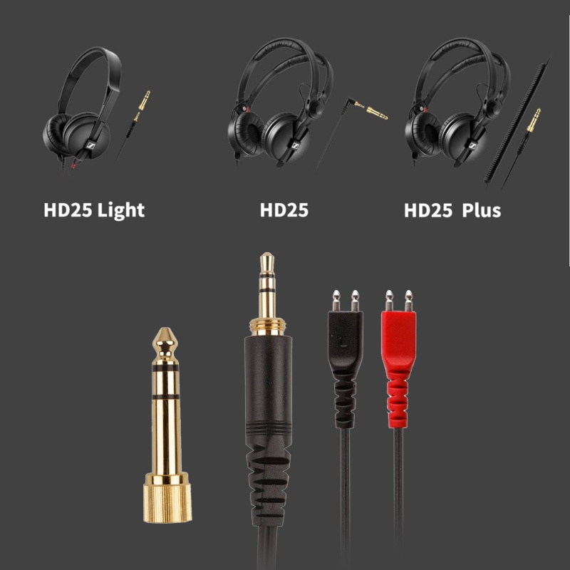 Kabel Headphone Untuk Sennheiser HD25 HD560 HD540 HD480 HD430 414 HD250