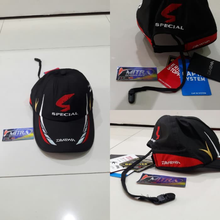 Topi Pancing Special Daiwa GORE-Tex fishing hat tounament MBP terbaru