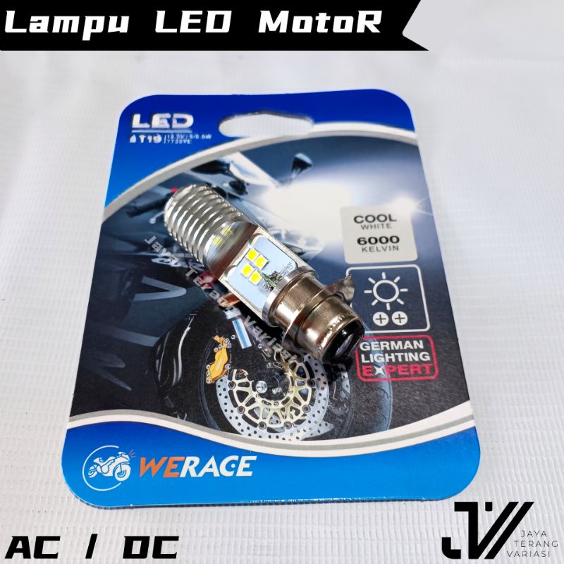 Dop Depan LED Bebek Matic AC/DC Model OSRAM / Bolham led motor / Lampu led motor beat / lampu osram motor / Lampu led motor Bebek / lampu led osram Motor / lampu depan Led