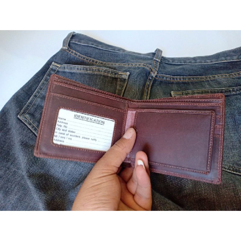 Dompet Pria Wr.Leather Full Kulit Sapi Asli