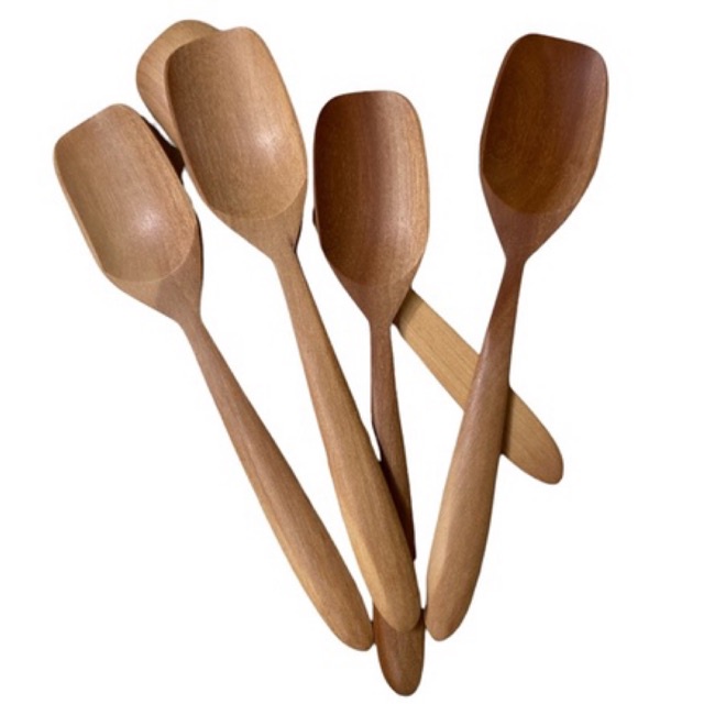 Wooden Scoop Spoon / Sendok Kayu sekop