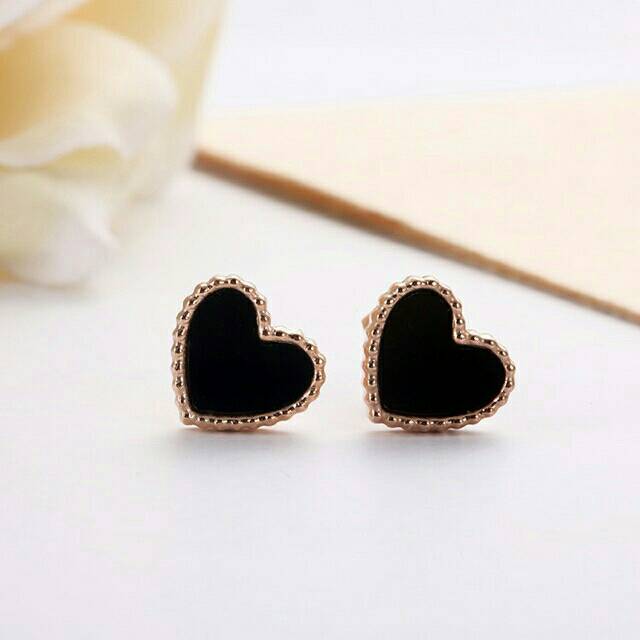 GG Anting Tusuk Hati Titanium#AT-140