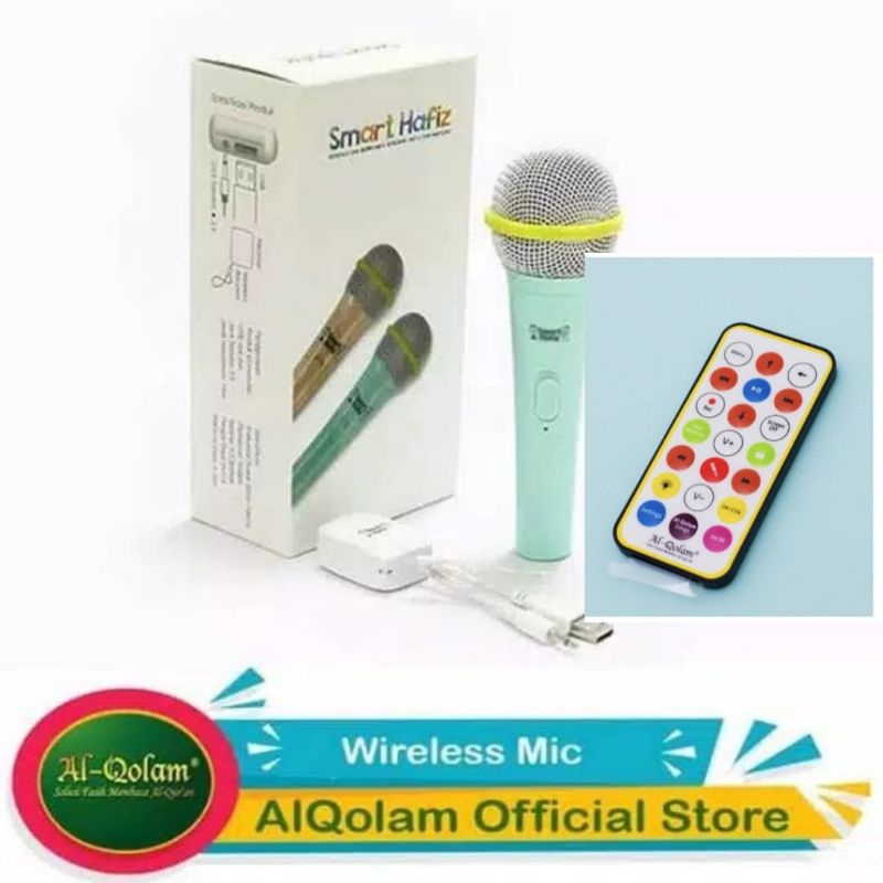 Mic Wireless Smart Hafiz Alqolam / Mic Kabel / Remote