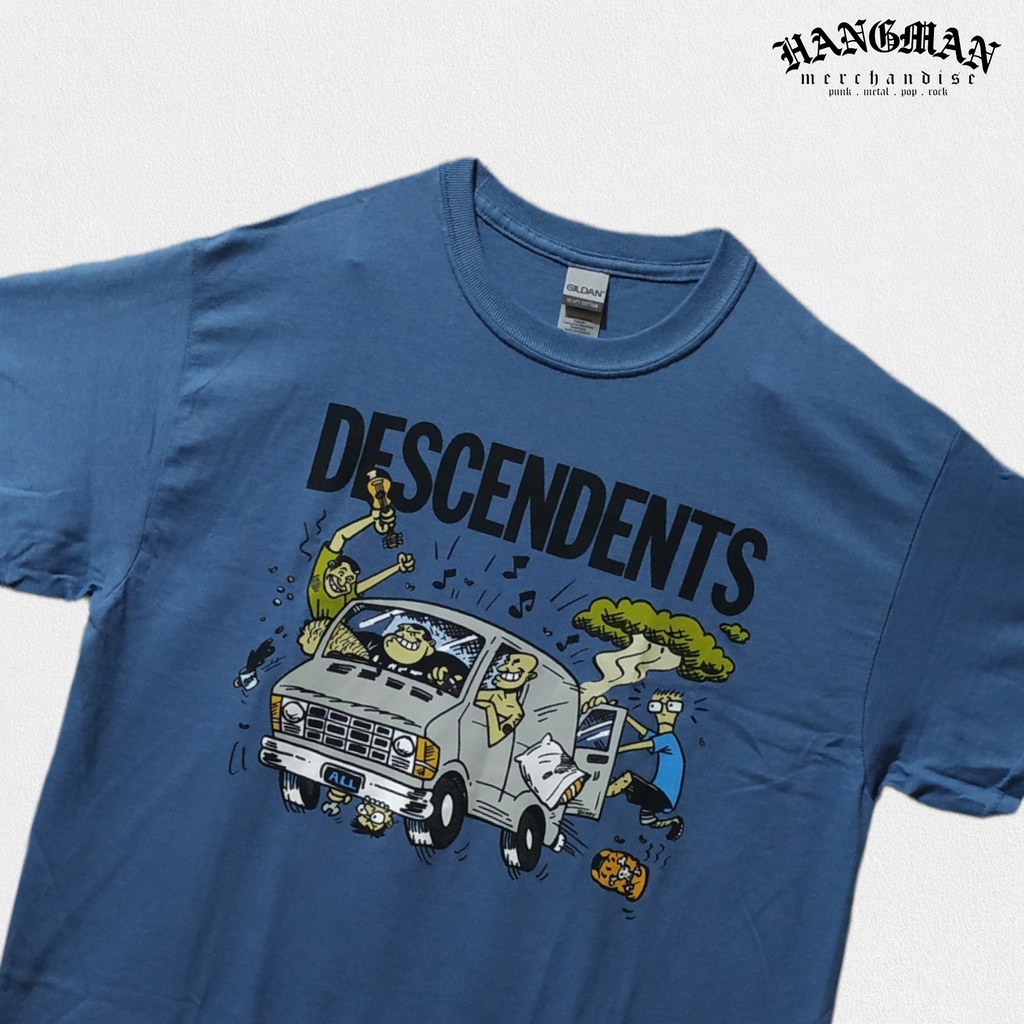Tshirt/Kaos Band Descendents - Van Official