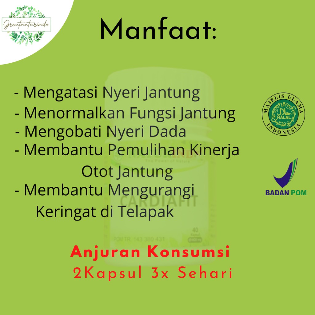 Obat jantung obat jantung koroner bengkak herbal obat jantung berdebar sj jantung dan asam lambung oba hiperhidrosis jantung sakit dada tangan berkeringat sakit jantung nyeri dada Cardiafit Naturindo-2