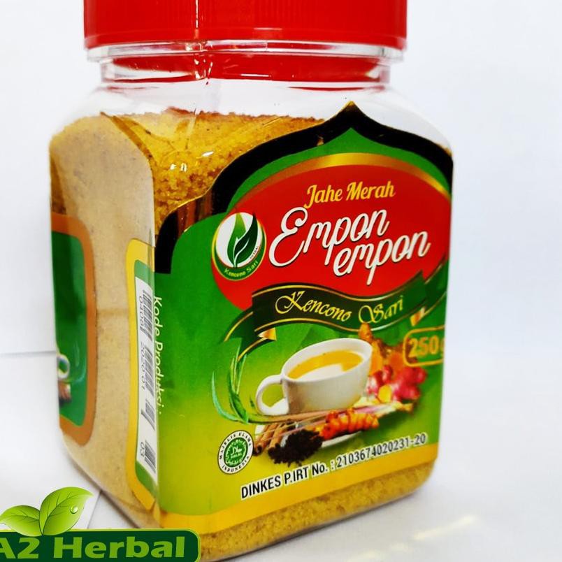 

Ready Jahe Merah EMPON EMPON Kencono Sari 250 gr ORIGL NJW «