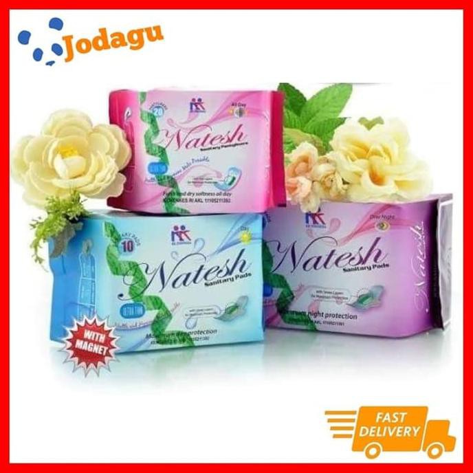 Set Pembalut Herbal Natesh Night, Day & Panty