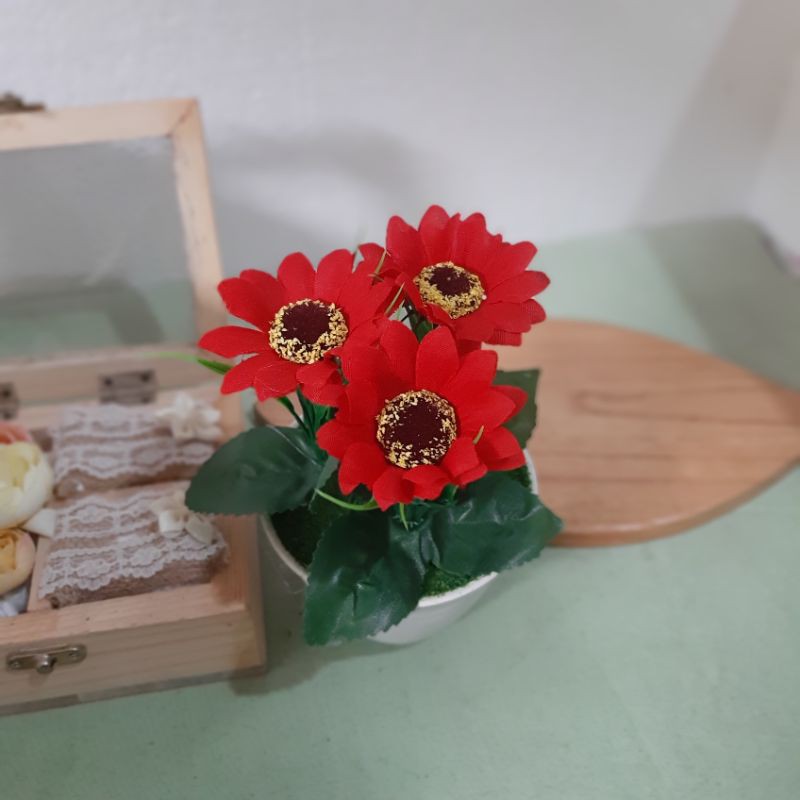 Bunga matahari bunga artificial bunga hias-2