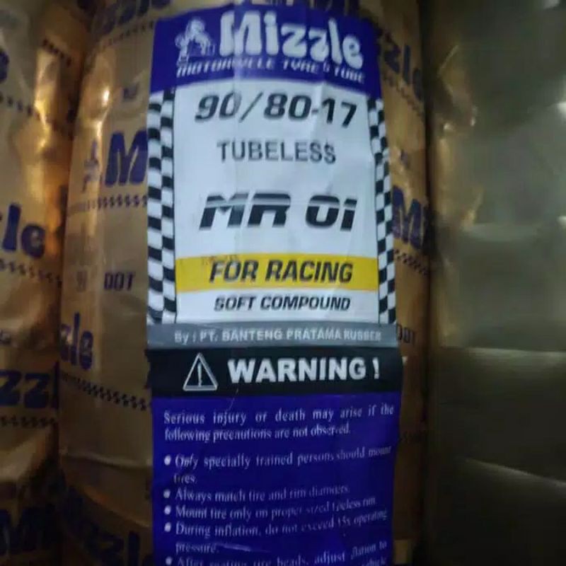 Ban mizzle mr01 softcompound 90 80 ring 17