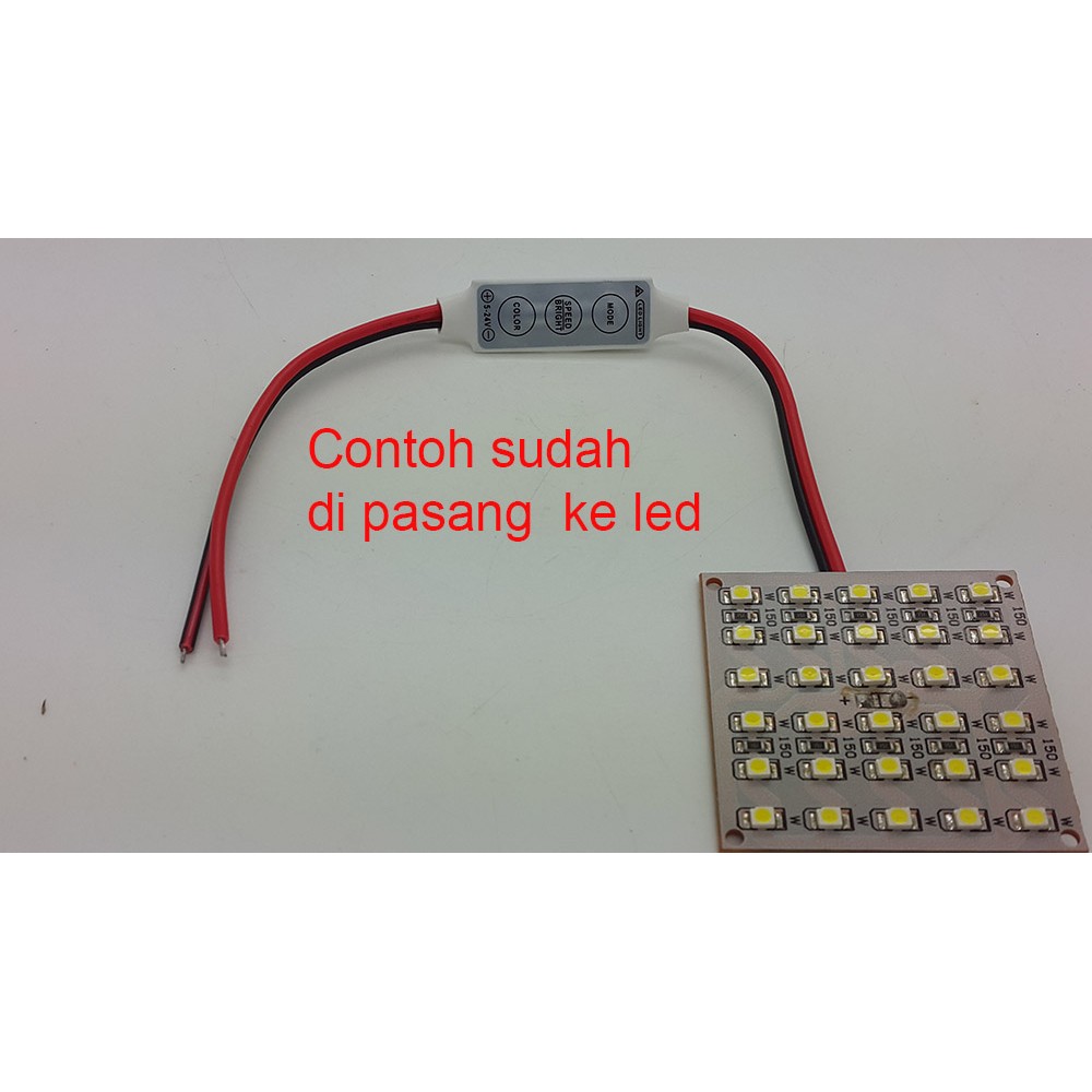 LED CONTROLLER DC 5-24V Max 6A tanpa remote