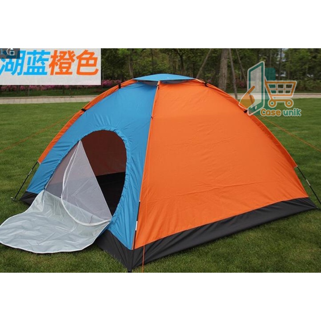 RT106 TENDA CAMPING OUTDOOR INDOOR KAPASITAS 2-3 ORANG UKURAN 2M X 1,5M CS4050