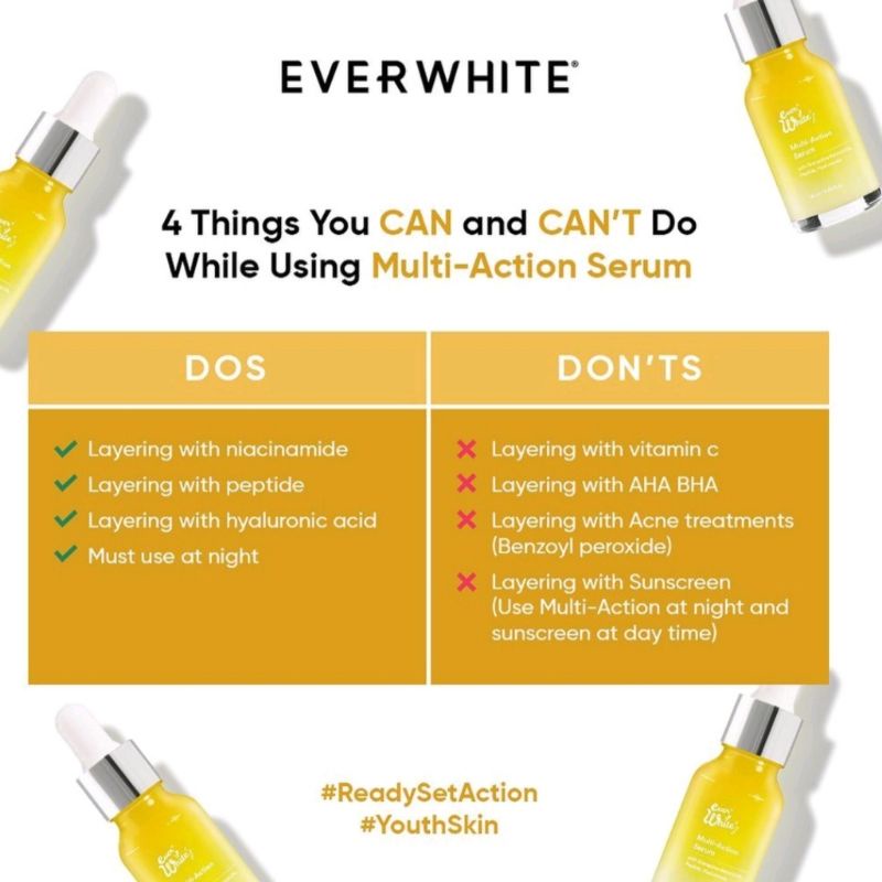 Everwhite Granactive Retinoid Multi-action 1 Serum Untuk Semua Masalah Kulit