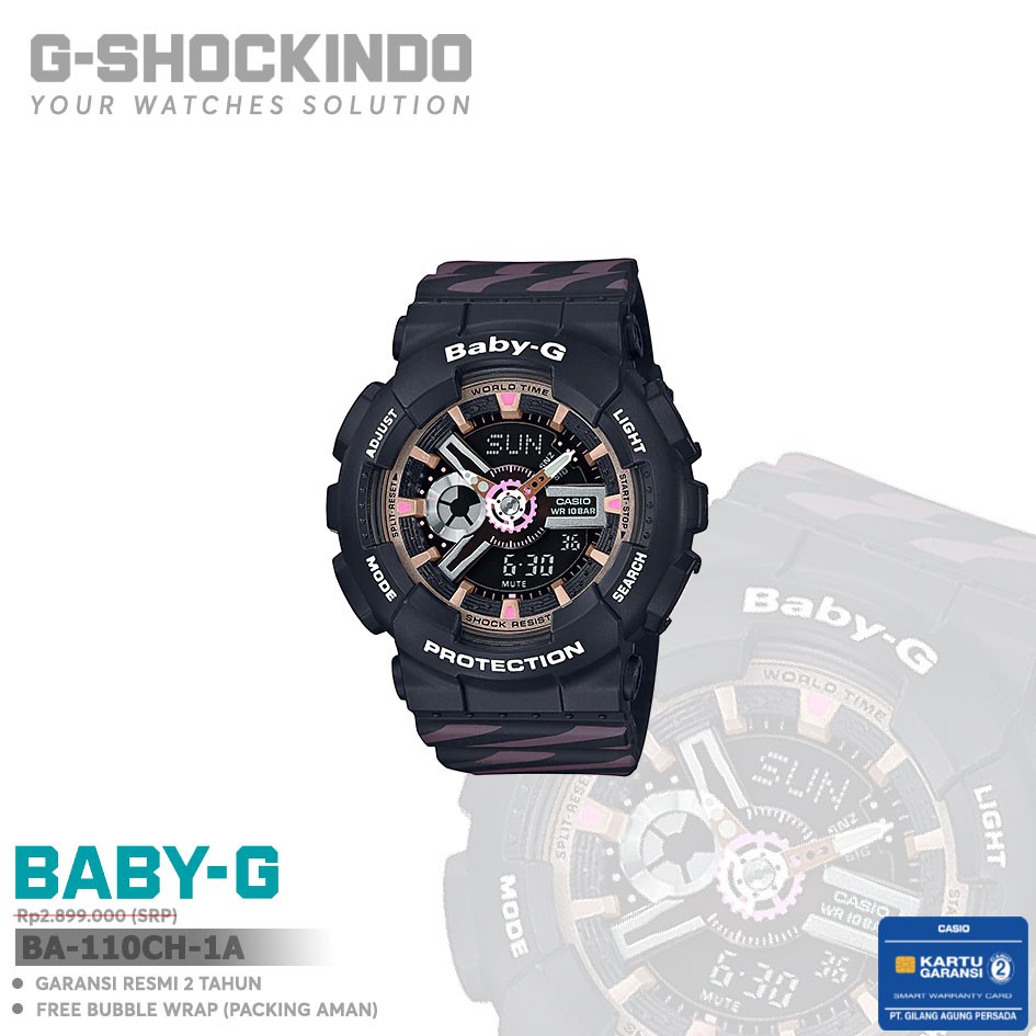 Casio Baby-G BA-110CH-1A / BA-110CH-1ADR Original