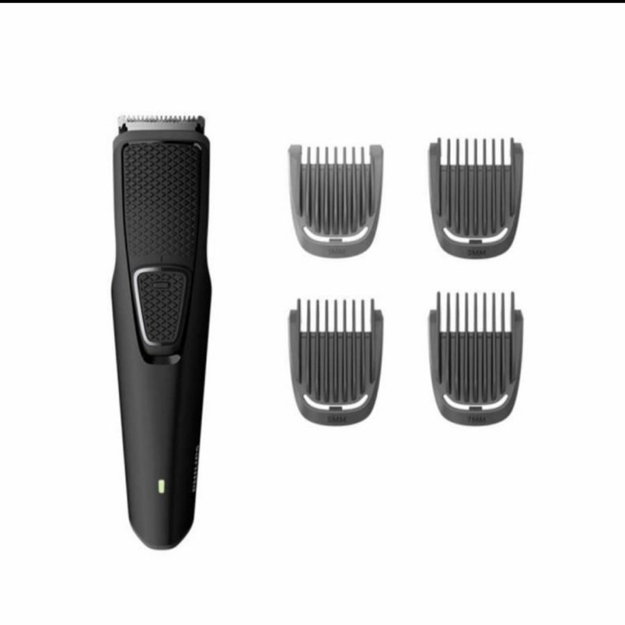 Philips Beard Trimmer Series 1000 Alat Cukur Rambut Jenggot Hitam