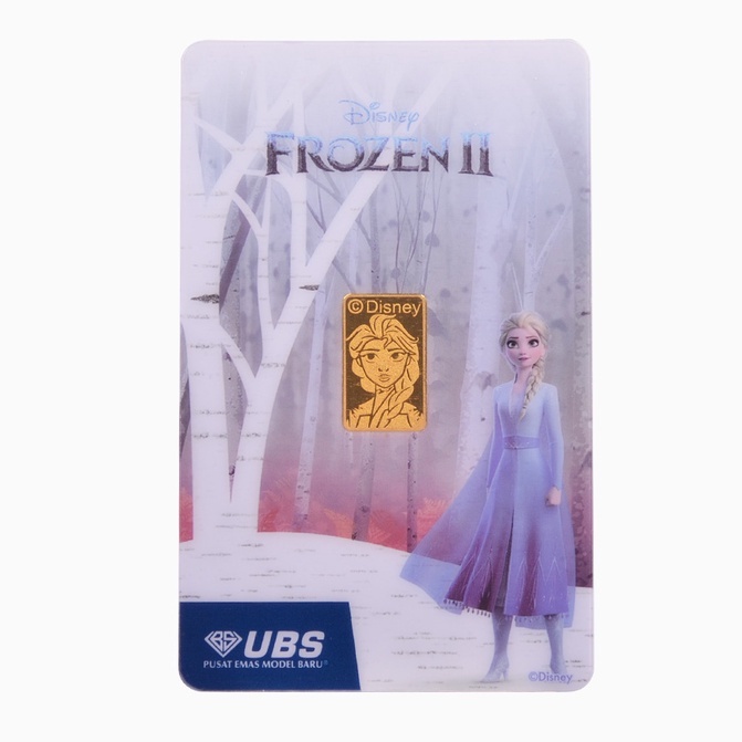 DISNEY FROZEN ELSA UBS GOLD