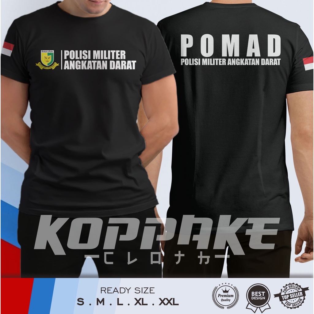 Kaos POMAD Polisi Militer Angkatan Darat v2 Baju Distro