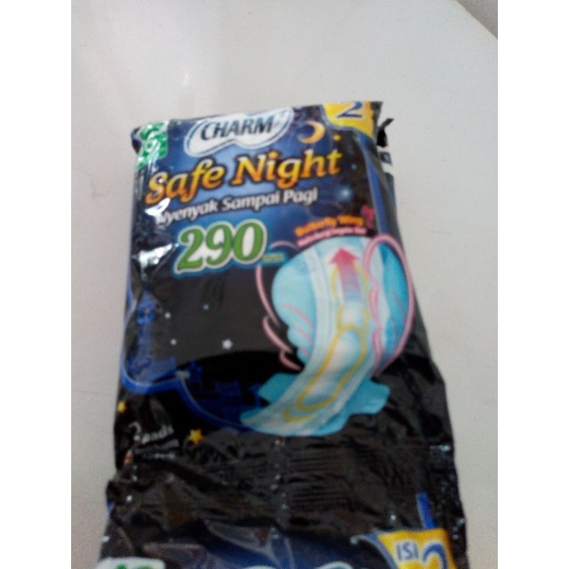Pembalut Charm Night 29cm